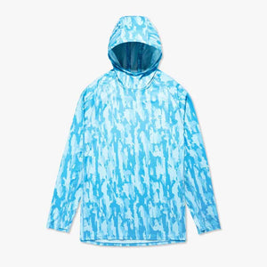 Aftco Tidal Current Camo Adapt Hooded L/S Performance Shirt