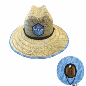 Aftco Air Force Og Camo Boatbar Straw Hat