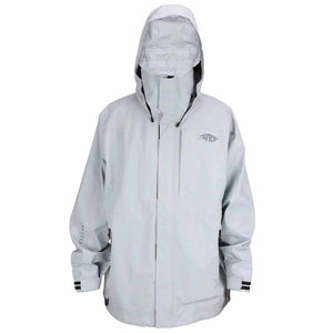 Aftco Light Gray Barricade Rain Jacket