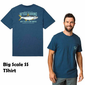 Aftco Naval Big Scale Ss Shirt