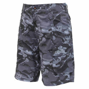 Aftco Camo Black Tactical Fishing Short