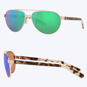 Costa Fernandina Brushed Gold Frame Sunglasses