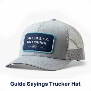 Aftco Heather Gray Sayings Trucker