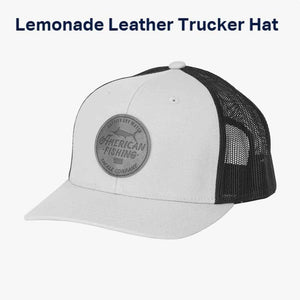 Aftco Silver Lemonade Leather Hat