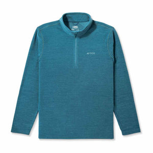 Aftco Gulf Coast Heather Coastal Layer 1/4 Zip