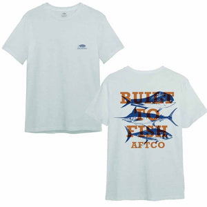 Aftco Seafoam Heather Trio T-Shirt