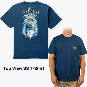 Aftco Naval Top View T-Shirt