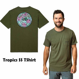 Aftco Olive Night Tropics S/S T-Shirt