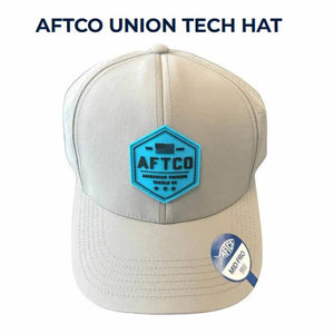 Aftco Silver Union Tech Trucker Hat