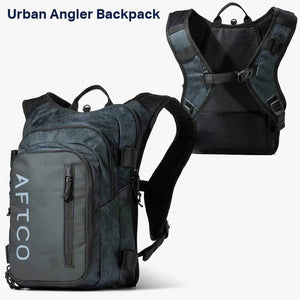 Aftco Urban Angler Backpack Storm Black Camo
