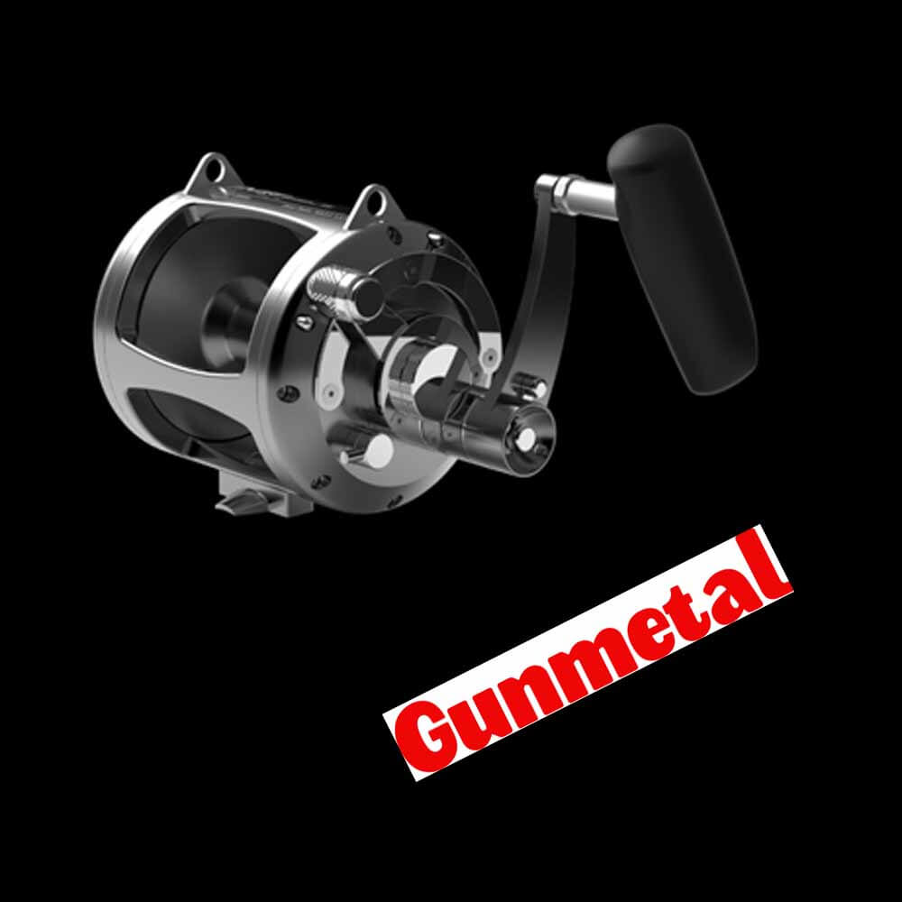 avet 50 fishing reel Avet EXW 50/2 2-Speed Lever Drag Reels Gunmetal