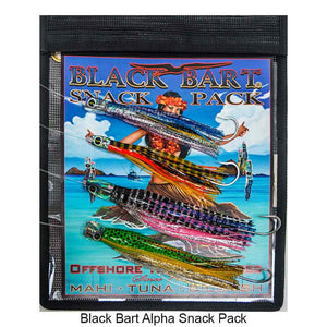 Black Bart Alpha Snack Pack Offshore Lure Kit