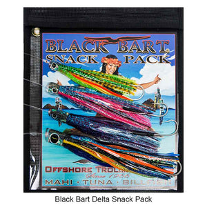 Black Bart Delta Snack Pack Offshore Lure Kit