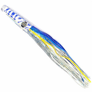Black Bart Blue White Waves Custom San Sal Candy Trolling Lure