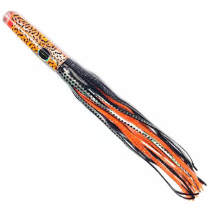 Black Bart Orange Cheetah Custom San Sal Candy Trolling Lure