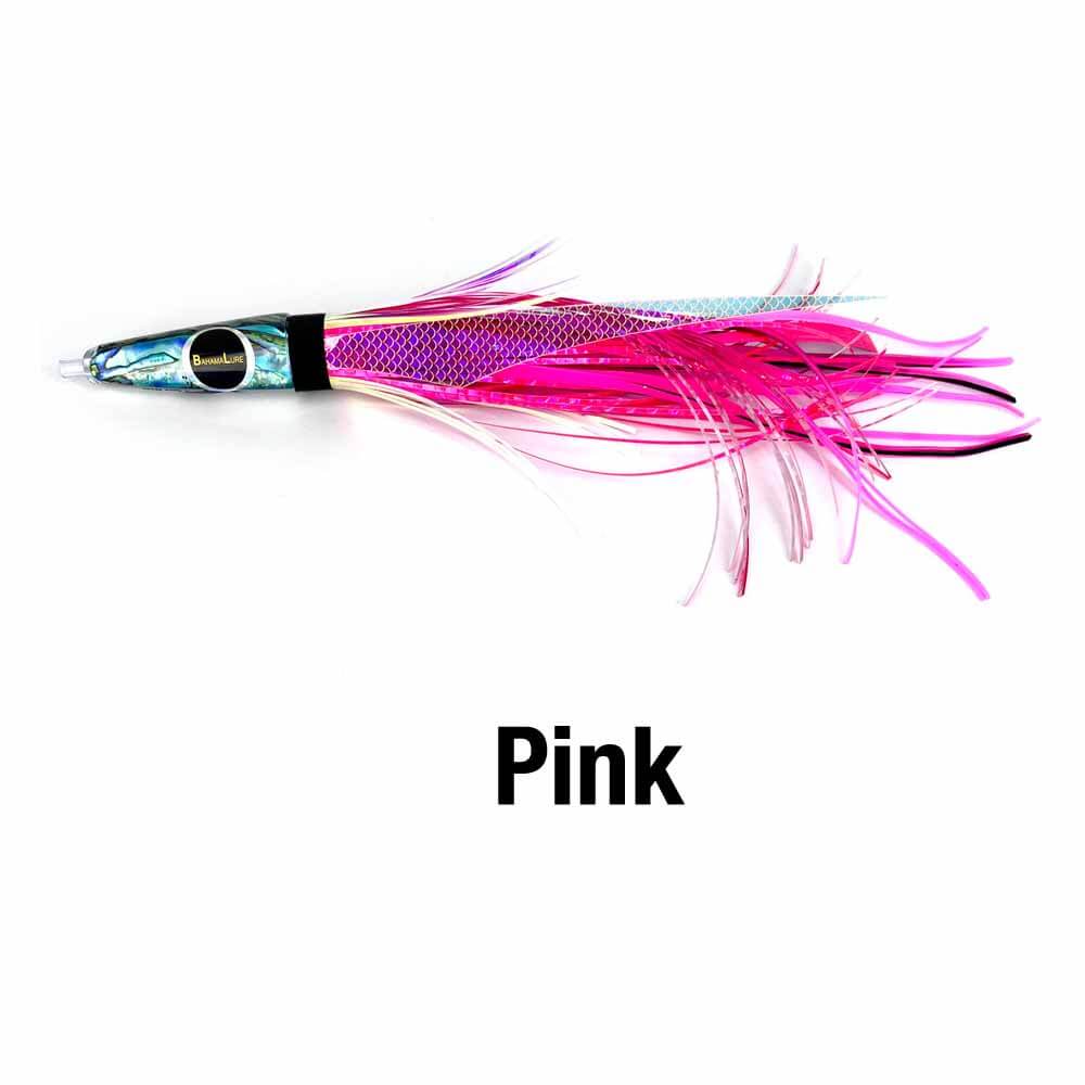 dart fishing lures Bahama Tuna Trolling Lure Pink PowerPro Braided Fishing Line, Water Type__Surf Select Size::L141FH-3/0 40 pk. 2 pcs per pack