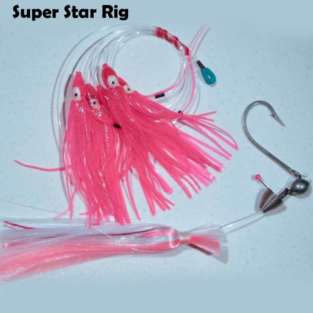 Blue Water Candy Super Star Rig Pink/White