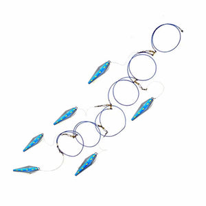 Boone Little Lulu 7.5in Mackerel 6-Pin Rigged Ultimate Pin Tease