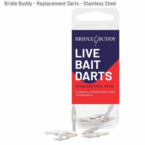 Bridle Buddy Stainless Steel Replacement Darts 10 Pack