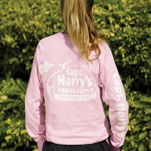 Capt. Harry's Billboard Lt Pink L/S T-Shirt