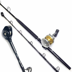 Shimano Talica 50IIA Reel And Capt. Harry's 50LB Stand-Up Rod Combo