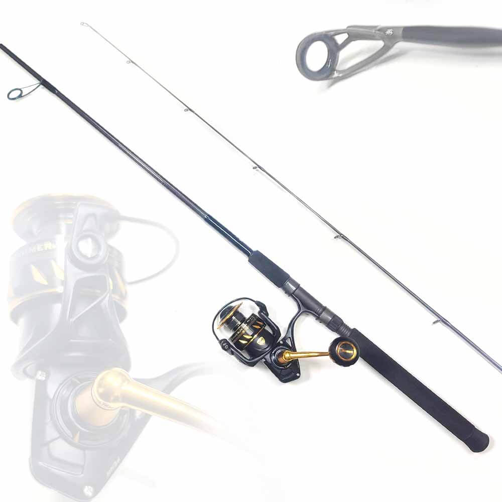 best rod and reel combo for crab fishing Penn Slammer SLAIV 4500 Reel Capt. Harry's CHS712G Spinning Rod Combo