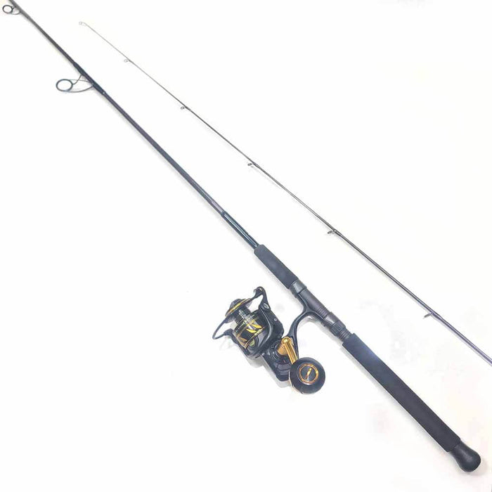 Penn Slammer SLAIV 5500 Reel Capt. Harry's CHS715G Spinning Rod Combo
