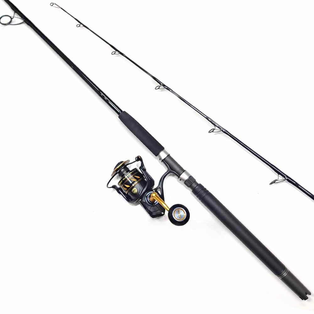 Penn Slammer SLAIV 6500 Reel Capt. Harry's CHS720 Spinning Rod