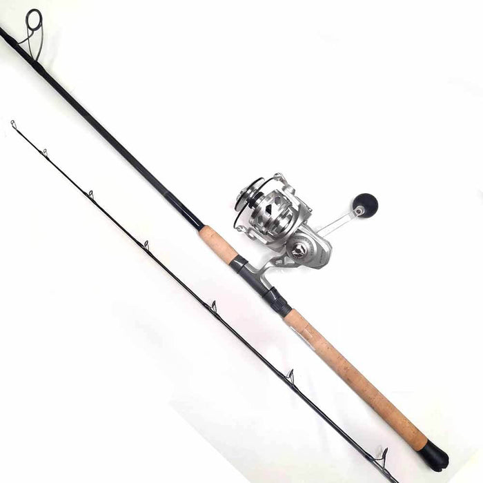 Tsunami SaltX II 8000 Reel and Capt. Harry's CHSC820 Spinning