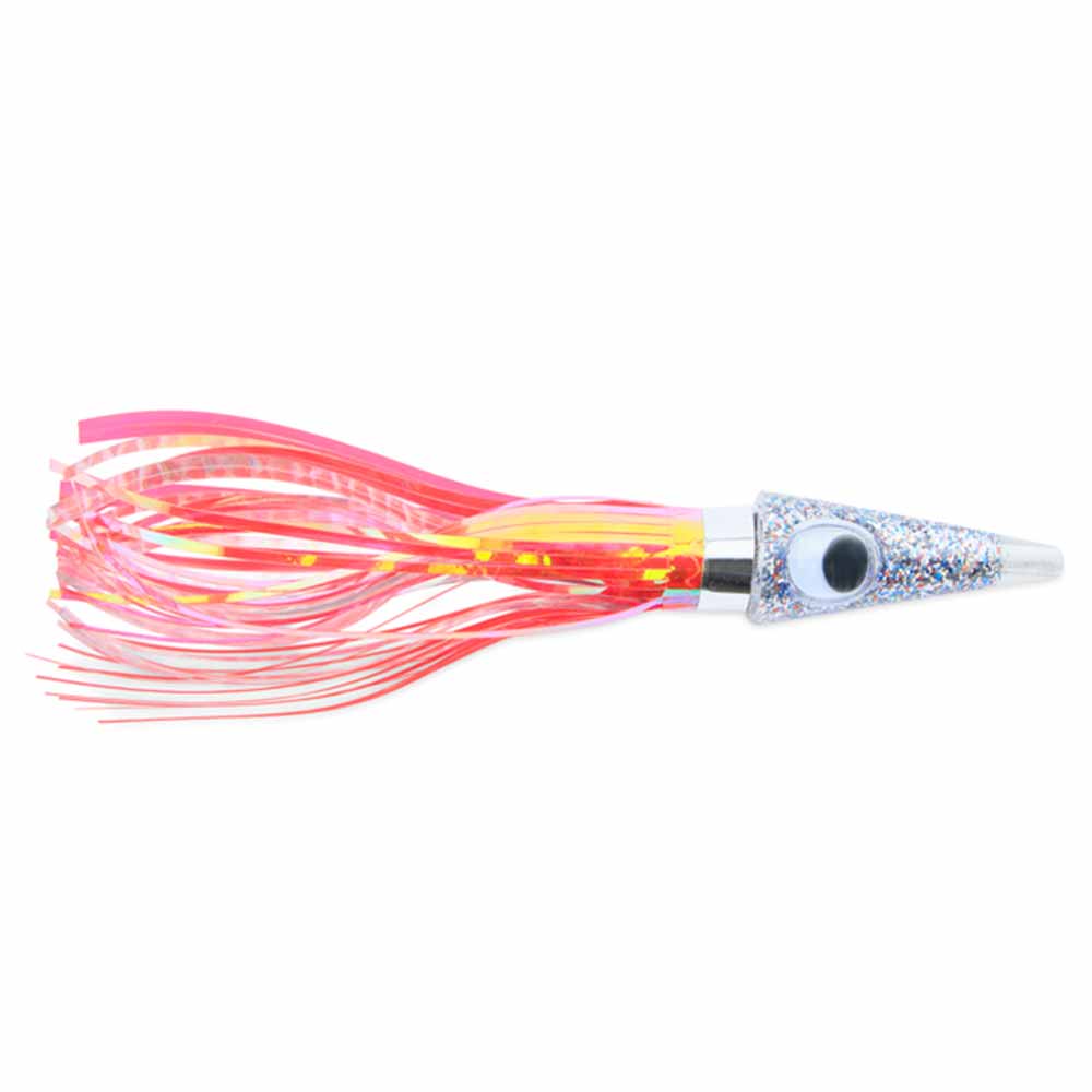 C&H Lures - Tuna Tango Lure - 1.75 oz / 49.6 g Head, 5.75 in / 14.6 cm - Pink/Silver Mylar Skirt | Fish307.com C&H Lures - Tuna Tango Lure - 1.75 oz / 49.6 g Head, 5.75 in / 14.6 cm - Pink/Silver Mylar Skirt | Fish307.com