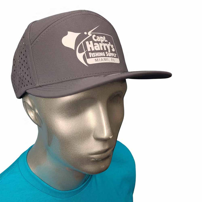 Capt. Harry's Dark Gray 7 Panel Hat
