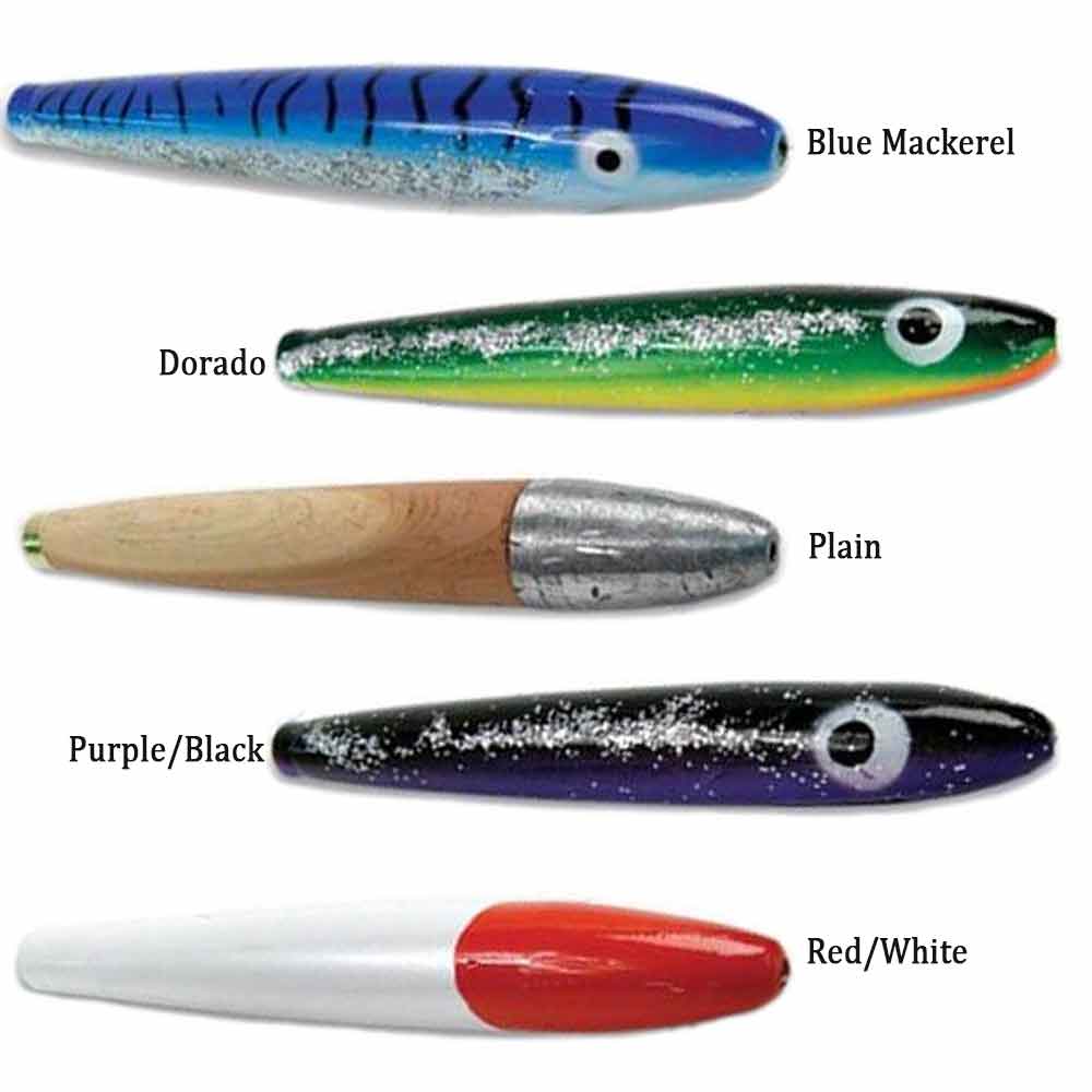 alaskan plug fishing lure Alans Custom Lures 1.35oz Pencil Popper GET LUCKY Alaska - 2.5 / S