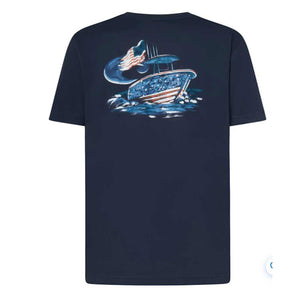 Costa Americana Boat Navy S/S T-Shirt