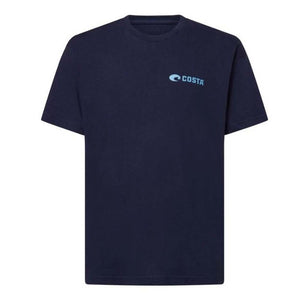 Costa Americana Shark Flag Navy S/S T-Shirt