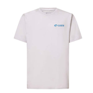 Costa Americana Shark Flag Silver S/S T-Shirt