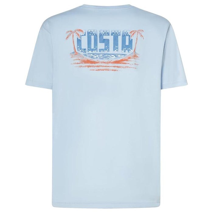 Costa Americana Two Palms Light Blue S/S T-Shirt