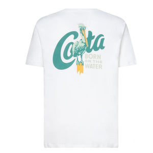 Costa Pelican Shades White S/S T-Shirt