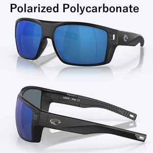 Costa Diego Matte Black Frame Sunglasses