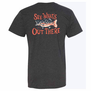 Costa Dark Heather Freedom Bass T-Shirt