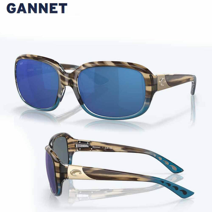 Costa Gannet Shiny Wahoo Frame Sunglasses