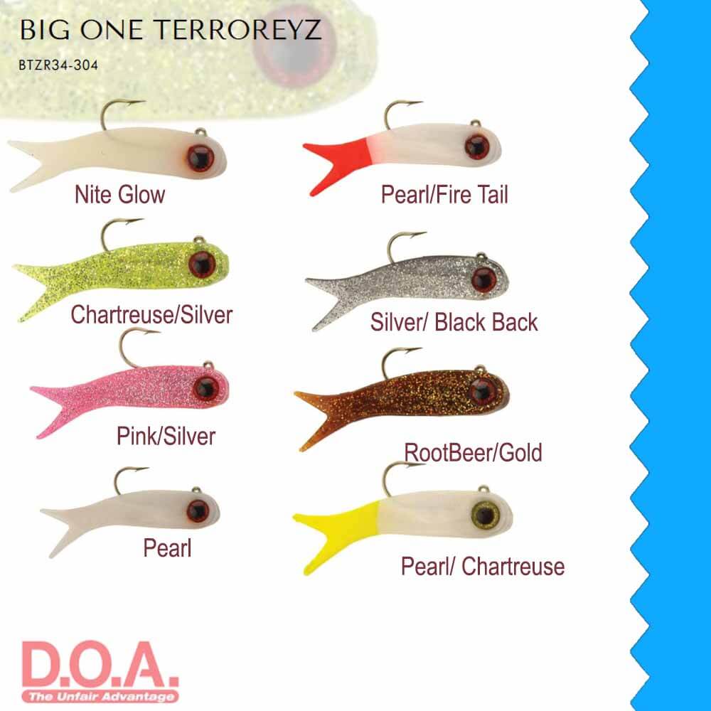 ルアー・フライ BIGBUDX9410-49 Solid Gold Red Eyes NOS Doa Big One Terror Eyz – Capt. Harry's Fishing Supply