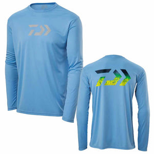 Daiwa D-Vec Lt Blue Ls Performance Shirt