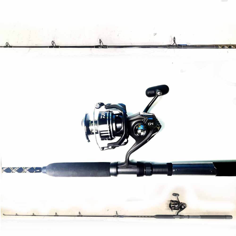daiwa bg 20 fishing reel Mq 6000D-H Spin and bigger gears Daiwa Saltist BG 20 custom