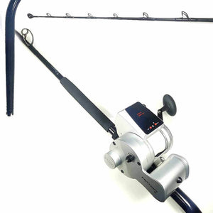 Penn Fathom 80 Electric Reel And Capt. Harry's Sword 50 Rod Deep Drop Combo with Braid