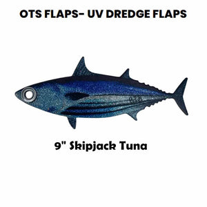 Fish Razr OTS 9" Skipjack Flaps 6Pk