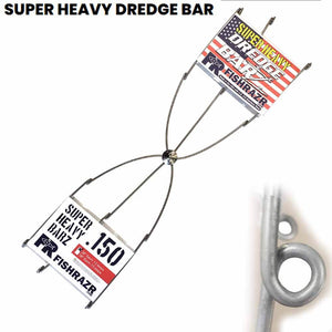 Fish Razr Super Heavy Dredge Bar 6 Arms/Loop