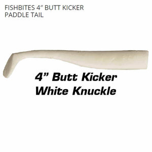 Fishbites Fight Club 4” Butt Kicker Paddle Tail Swimbait Lure