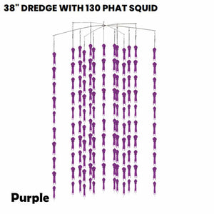 Fish Razr 38" Dredge With 130 Phat Squid