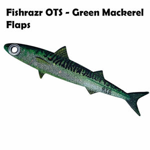 Fish Razr OTS Green Mackerel Flaps 6Pk