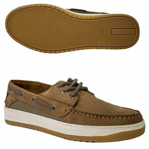 Frogg Toggs Belmar Caramel Men's Boat Shoe